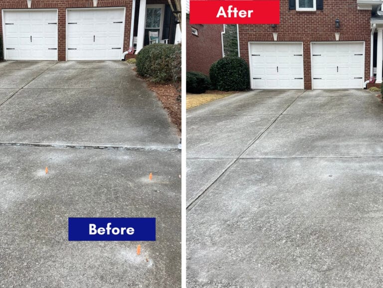 Driveway lifting at Plano TX